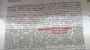 Dictan orden para que Payo Cubas se aleje de Luján