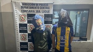 Barrabravas de Luqueño causan destrozos y se enfrentan a la Policía en festejos de aniversario
