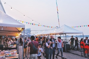 Vinilo Cooltural en el Puerto de Asunción: feria y música en vivo