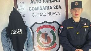 Insólito: detenida por robar desodorante, zapatilla y bolsa de basura
