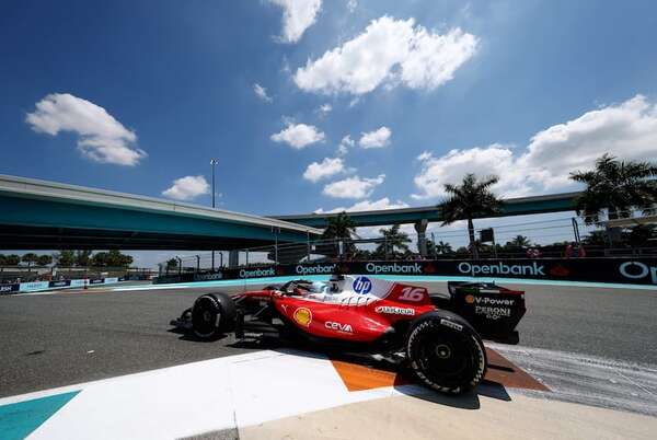 F1 2026: Leclerc, el más rápido del único libre del GP de Miami - ABC Motor - ABC Color