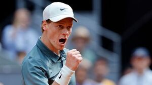 Sinner minimiza a Fils y jugará su primera final en Madrid