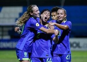 Brasil se instala en semifinales de la CONMEBOL Sub 17 Femenina