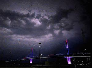 Alerta: sistema de tormentas con vientos de 90 km/h ingresa desde el sur del país - Clima - ABC Color