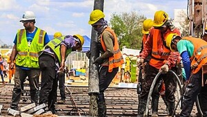 Perfil del trabajador: 57,6% son hombres y 42,4% son mujeres