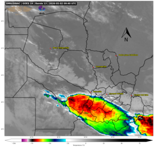Alerta meteorológica afecta a varios departamentos - ADN Digital