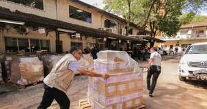 La Nación / La Justicia Electoral continúa con la entrega de materiales con miras a los comicios