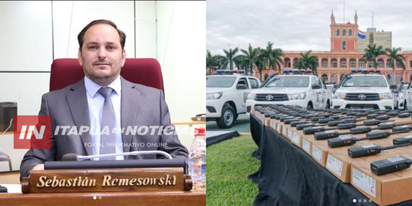 REMESOWSKI DESTACA INVERSIÓN EN SEGURIDAD Y PLANTEA REFUERZOS EN ENCARNACIÓN