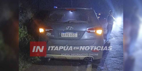 MENOR RESULTA HERIDO TRAS CHOQUE ENTRE AUTO Y MOTOCICLETA EN PIRAPÓ
