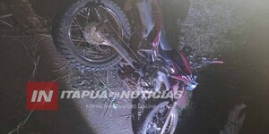 MOTOCICLISTA MUERE TRAS PERDER EL CONTROL EN UNA CURVA EN ITAPÚA POTY