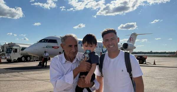 Blás Riveros homenajeó en redes sociales a su abuelito fallecido