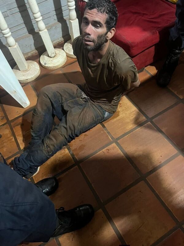 CDE: reo intentó escapar y fue recapturado a pocos metros del penal