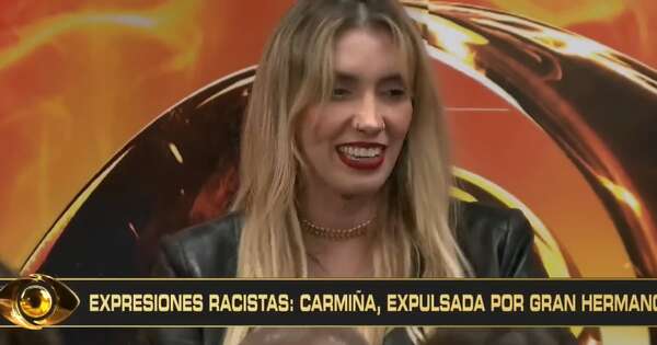 La Nación / “Gano o me vuelven a expulsar”, la apuesta de Carmiña Masi rumbo al repechaje de GH