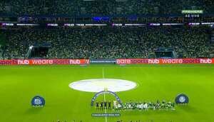 Escándalo en el Palmeiras-Santos: el  himno nacional sonó sin los jugadores del “Peixe” - Fútbol Internacional - ABC Color