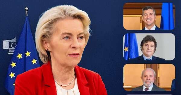 La Nación / Von der Leyen agradeció impulso del Mercosur al acuerdo con la UE