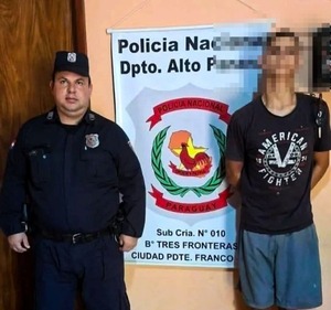 Madre entregó a su hijo por robar en una USF de Presidente Franco