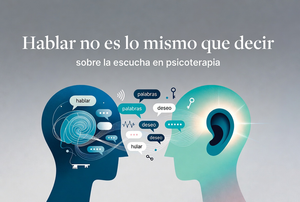 Hablar no es lo mismo que decir: sobre la escucha en psicoterapia - El Trueno