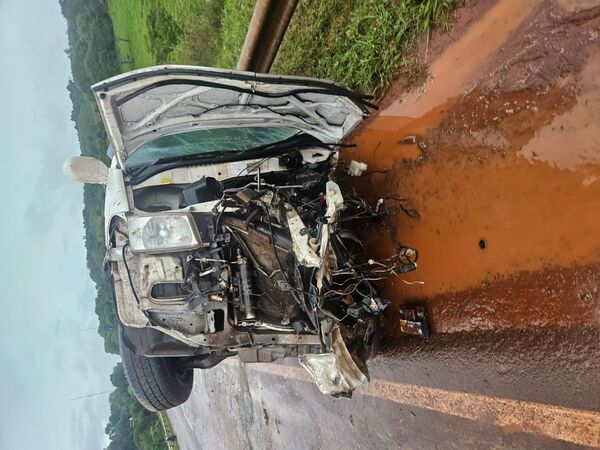 ACCIDENTE CON VUELCO EN RUTA 6 DEJA UN HERIDO EN NARANJITO
