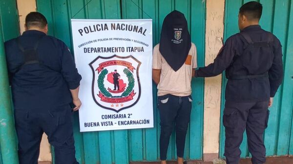 Detienen a joven con dosis de crack en zona del mercado municipal de Encarnación