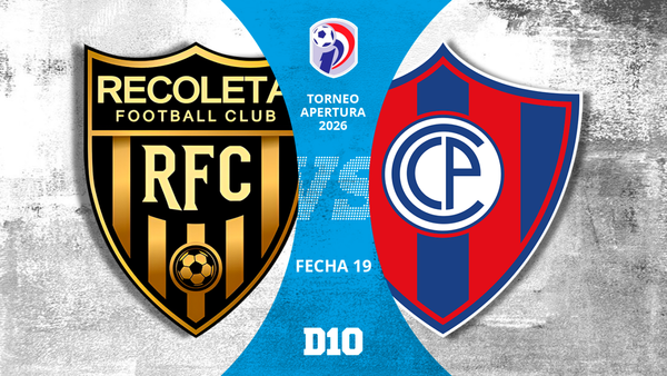 Recoleta vs. Cerro Porteño: Paso a paso