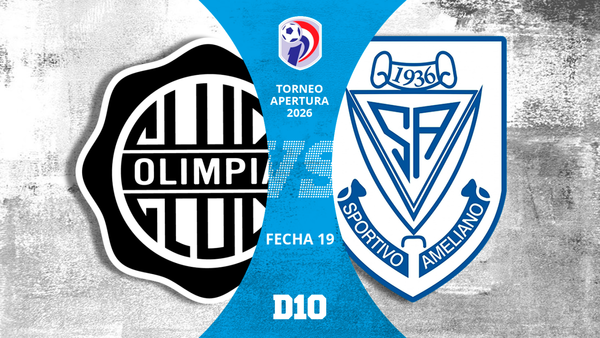 Olimpia vs. Sportivo Ameliano: Paso a paso