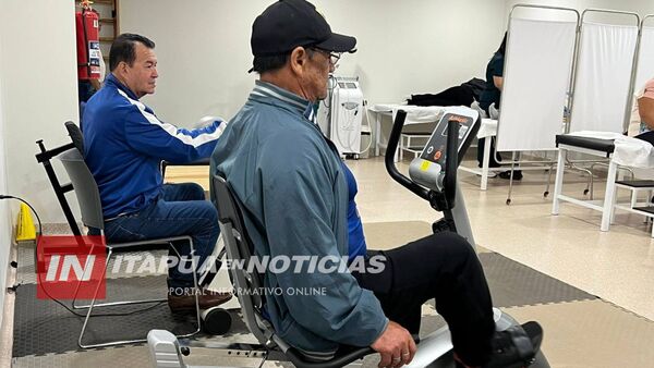 HOSPITAL GENERAL DE ITAPÚA FORTALECE SERVICIO DE FISIOTERAPIA Y REHABILITACIÓN