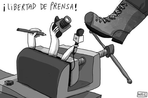 América Latina: más presión, menos libertad de prensa