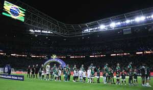 Santos arranca un empate en su visita al líder Palmeiras - Fútbol Internacional - ABC Color