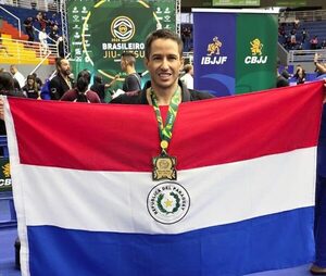 Paraguayo alcanza el bicampeonato panamericano de Jiu Jitsu en Brasil