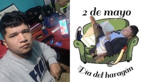 Con asado Jaka Saenger celebró el “Día del Haragán”