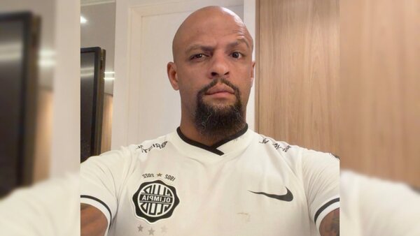 El posteo de Felipe Melo tras la consagración de Olimpia