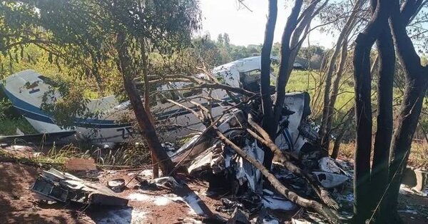 Avioneta cae en Minga Guazú y desaparecen 2 millones de dólares