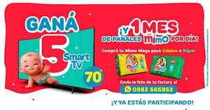 La Nación / MIMO lanza su promo: ¡5 Smart TV de 70” y un mes de pañales