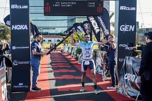 Encarnación brilló en el escenario internacional con el éxito del IRONMAN 5150