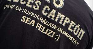 ¿Viste el mensaje en las casacas de los campeones?
