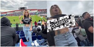 Popular / (VIDEO) ¡Cuerona peló lolas por Olimpia campeón!