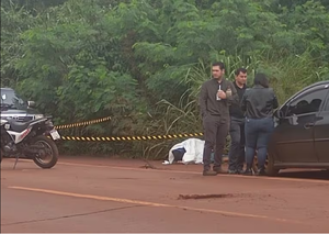 Asesinan a brasileño y arrojan su cuerpo al costado de la ruta PY07
