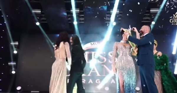 [VIDEO] Mirána cómo estironearon del escenario a la vice reina de Miss Grand