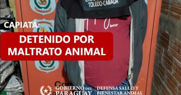 La Nación / La Policía detuvo a un hombre por dejar morir agusanado a un perro