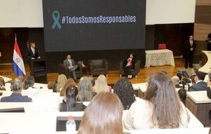 Ministra Llanes participó del lanzamiento de la campaña de prevención “Todos Somos Responsables” Lazo Verde 2026