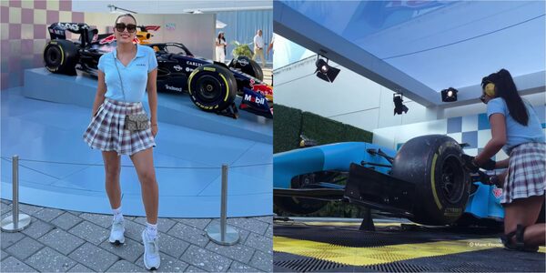 Popular / (VIDEO) ¡Cuerona paraguaya aprendió a cambiar ruedas de autos de Formula 1!
