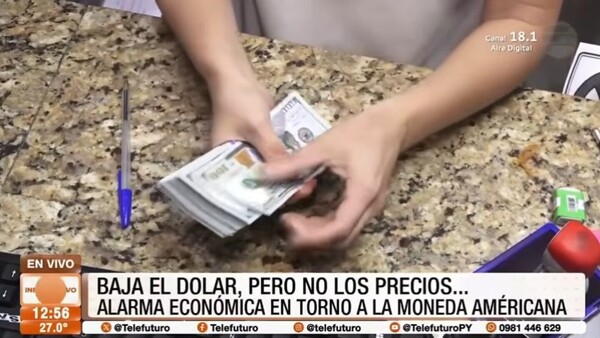 Baja el dolar, pero no los precios