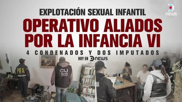 La operación “Aliados por la Infancia” detuvo a 2 involucrados en explotación y abuso sexual infantil en Paraguay