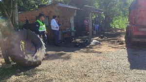 Gomero fallece tras explosión de neumático