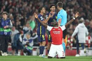 Video: El gol de Bukayo Saka para la clasificación del Arsenal a la final de la Champions League - Fútbol Internacional - ABC Color