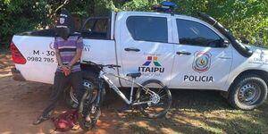 DETENIDO TRAS HURTO Y RECUPERAN BICICLETA EN TRINIDAD