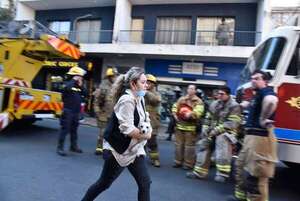 Incendio en edificio Ahorros Paraguayos: ¿qué se sabe sobre la causa? - Nacionales - ABC Color
