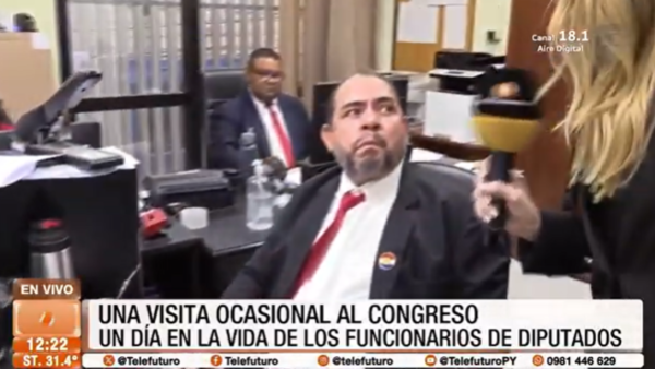 ¡Vergüenza! Una visita ocasional al Congreso destapó la cantidad de funcionarios sin hacer nada