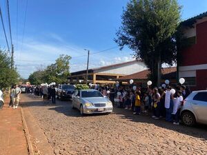 Dolor en Encarnación por la partida de querida docente