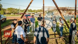 AVANZAN OBRAS DEL HOHENAU ARENA TRAS REUNIÓN TÉCNICA